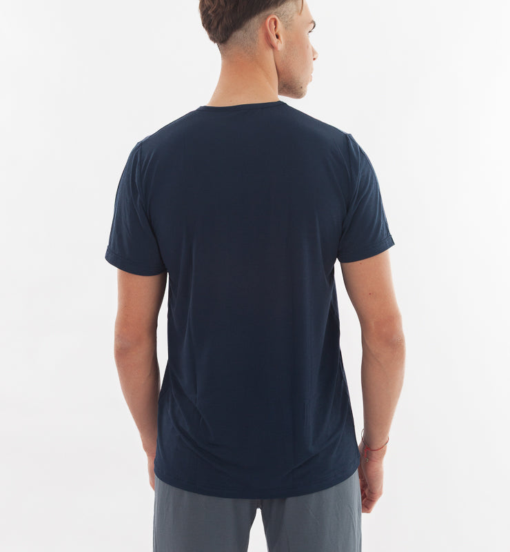T-shirt Uomo in Fibra di Bamboo Girocollo