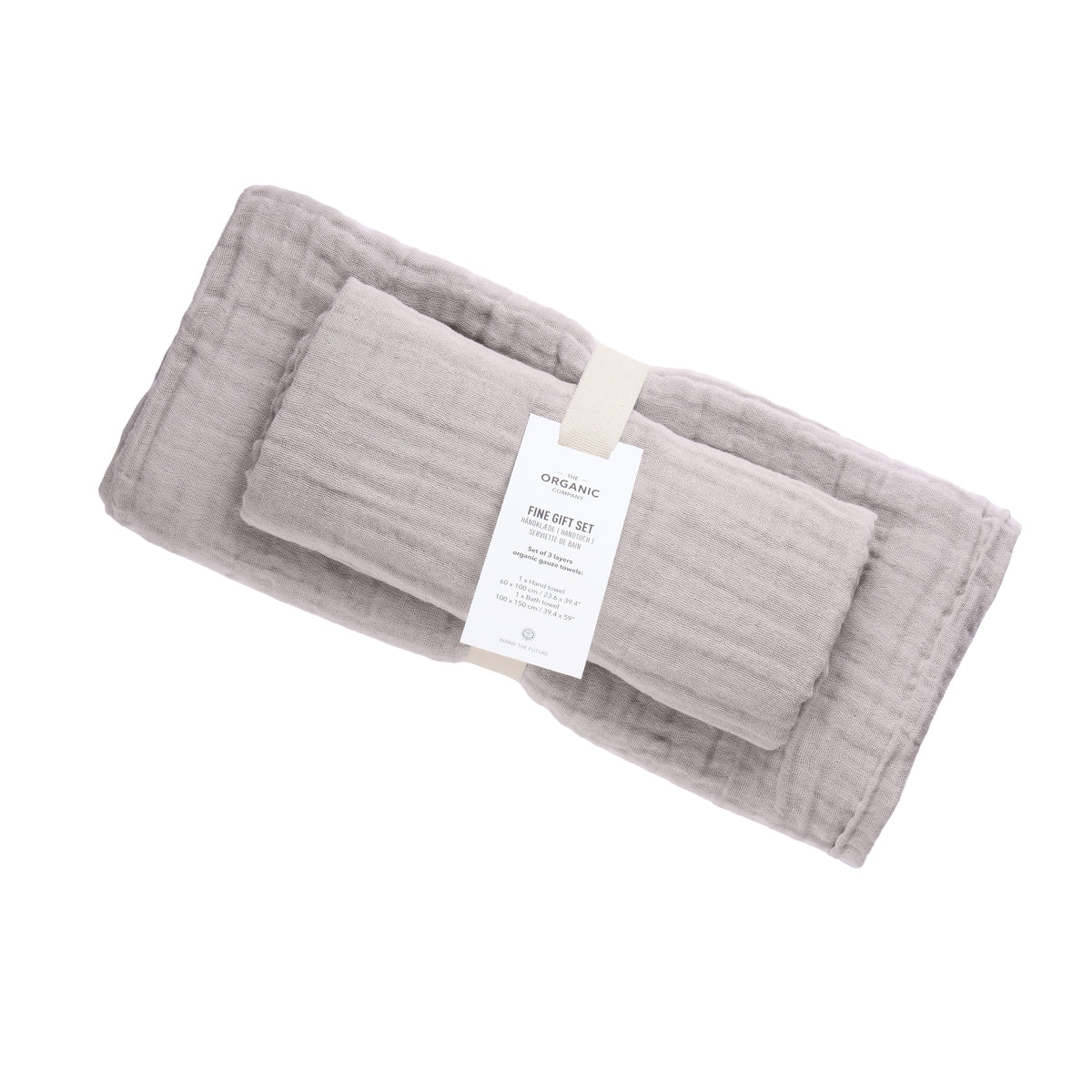 Set regalo brezza in garza di cotone bio