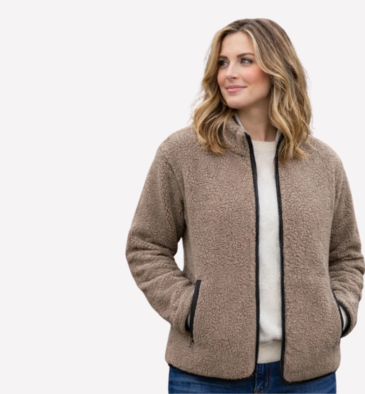 Giubbino in 100% pile di Lana - unisex
