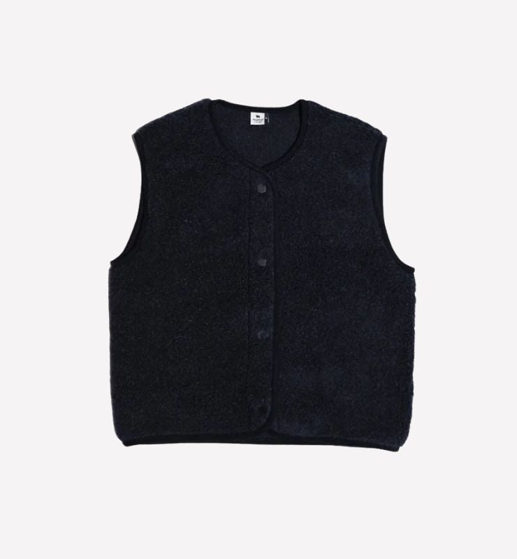 Gilet pile in lana naturale – Il Pile Naturale