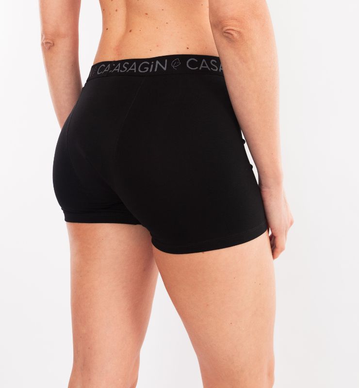 Hipster-/Menstruations-Nachtslip aus Bio-Baumwolle 
