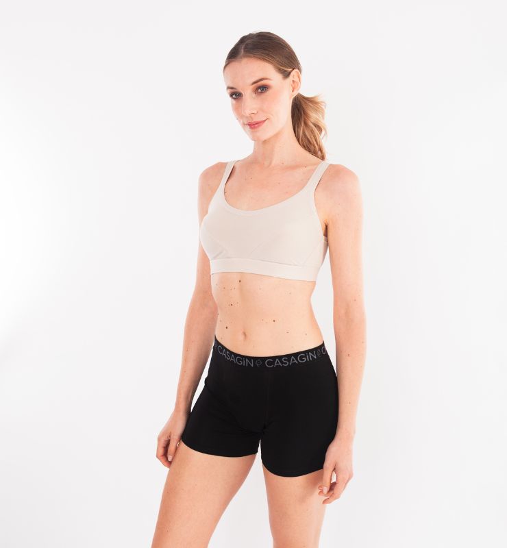 Hipster-/Menstruations-Nachtslip aus Bio-Baumwolle 
