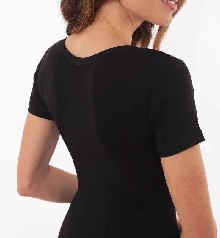 Body a maniche corte in TENCEL™ - CASAGIN