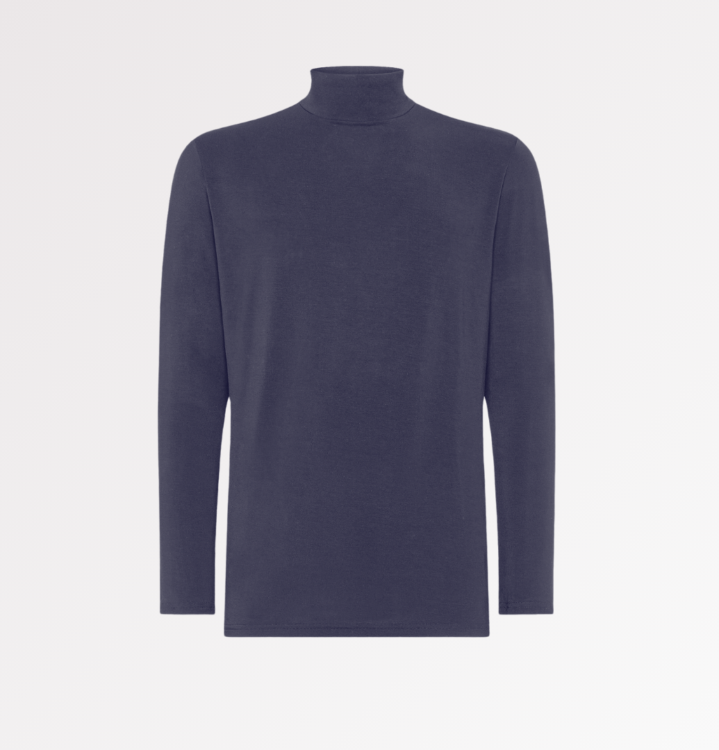 Lupetto uomo in TENCEL™ a maniche lunghe - CASAGIN