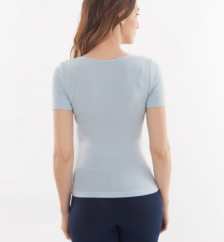 T-shirt in TENCEL™ a maniche corte