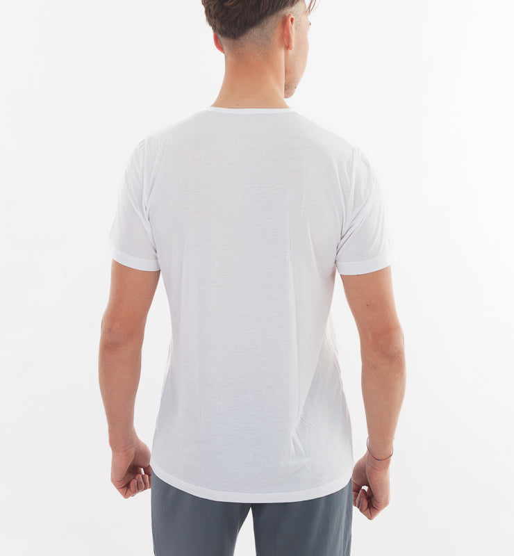 T-shirt Uomo in Fibra di Bamboo Girocollo
