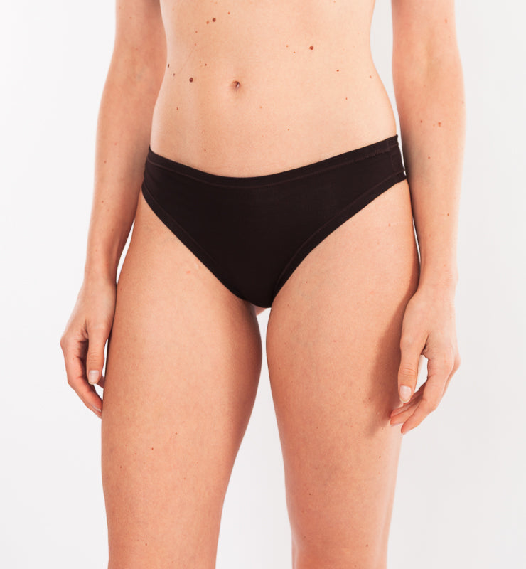 Slip brasiliana donna in tessuto naturale