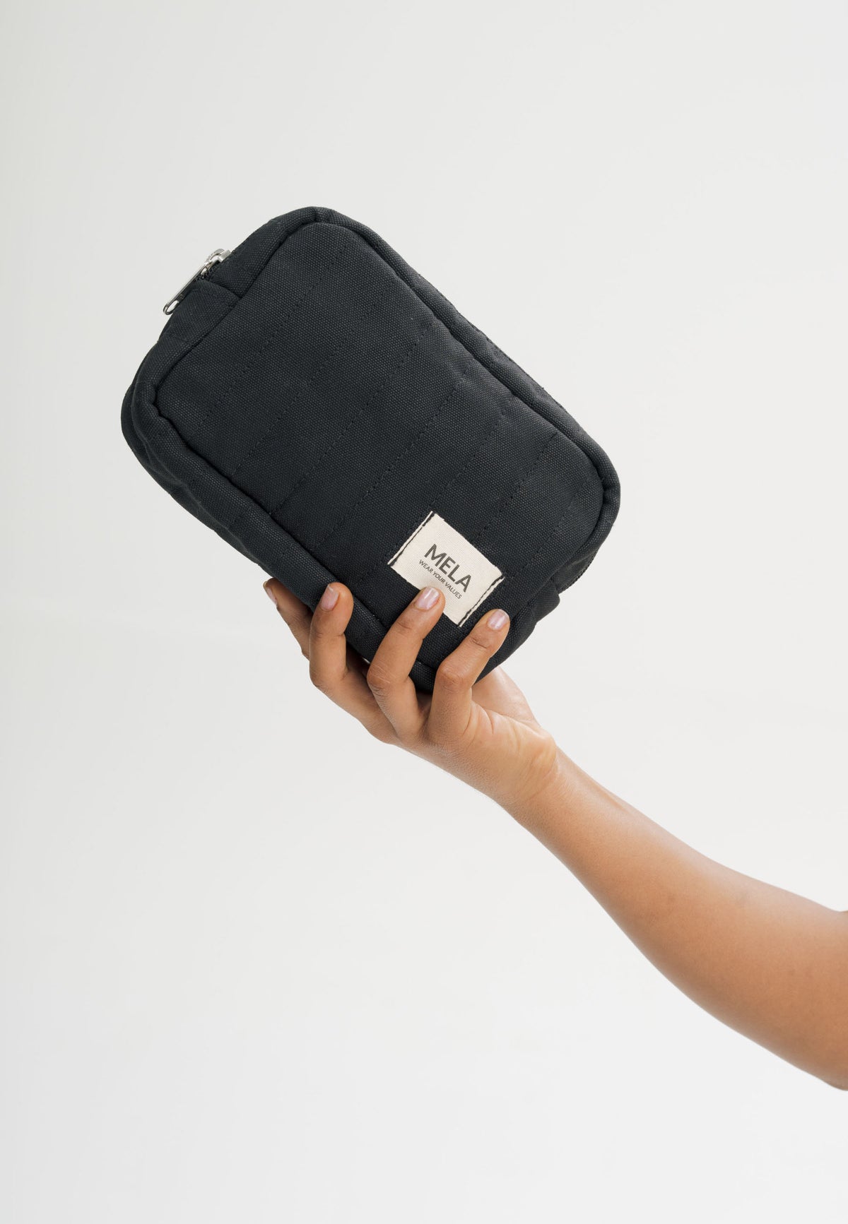 Beauty Case Imbottito in Cotone Biologico