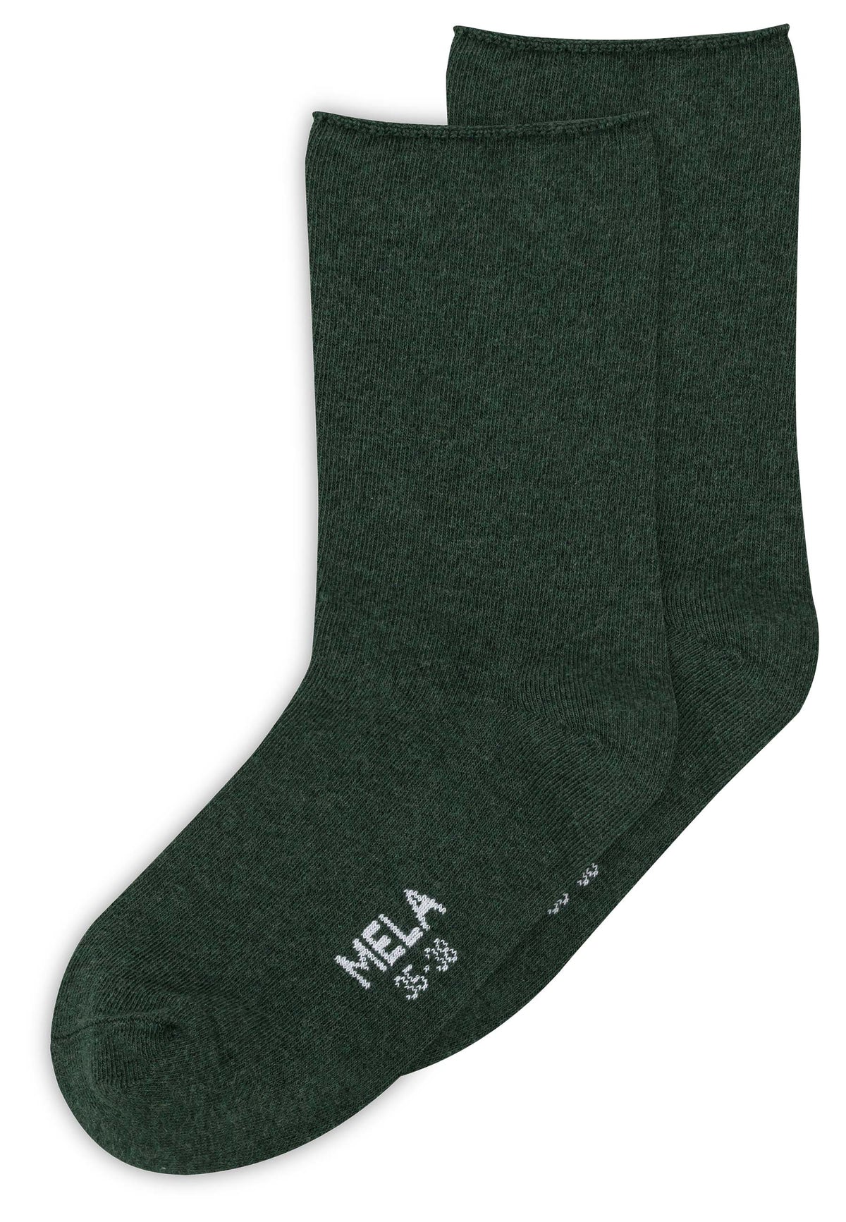 2-Pack Organic Fairtrade Cotton Roll-Top Socks