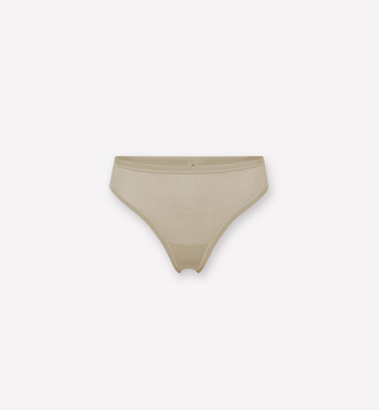 Slip brasiliana in tessuto naturale - CASAGIN