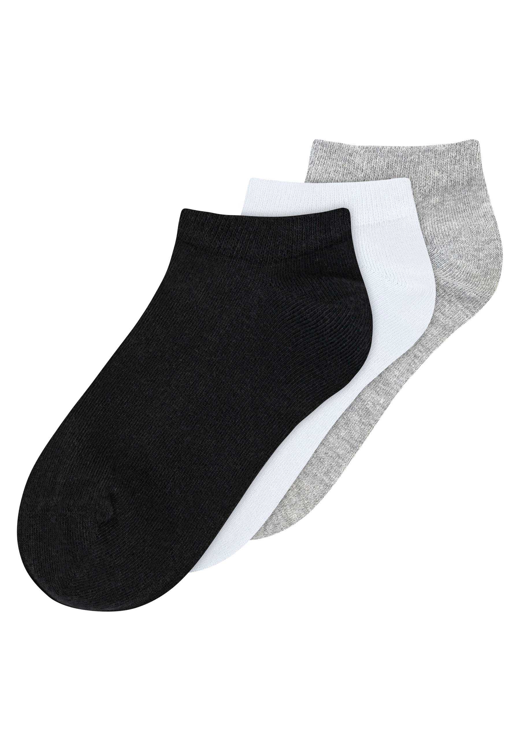 3 Pack Calzini sneaker in Cotone Biologico Fairtrade